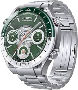 Smartwatch, HUAWEI WATCH Ultimate, Material de Metal Líquido, Esportes em Nível Profissional, Mapa de Campos de Golfe, Mapas de Contorno Offline com Relevo Visível, Compatível com iOS e Android, Verde