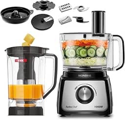 Multiprocessador Turbo Chef 9 em 1, Mondial, Preto, 1000W, 127V - MPN-01-BF
