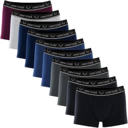 Kit Com 10 Cuecas Boxer Algodão Adulto Usee Brasil