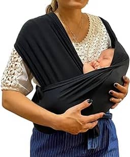 Carregador Canguru De Vestir Best Sling Bebe Rescem Nascido Wrap Montado Respiravel Passeio Viagem