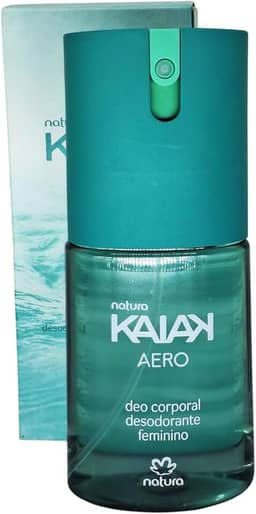 Natura Desodorante Corporal Feminino Kaiak Aero 100 ml Aromático Floral Moderado