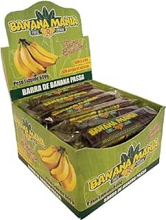 Bananinha Natural Zero Açúcar Sem Glúten Sem Lactose Vegano 30 Und de 20g - Banana Mania