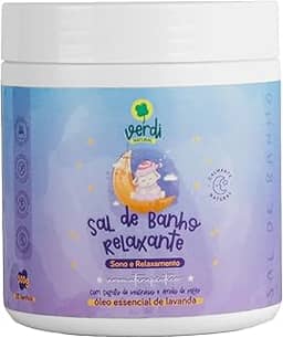 Sal Banho Relaxante Reconfortante Com Sal De Magnésio Banheira Hidromassagem Ofurô Hidro Sais Verdi Natural 500g