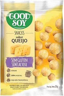 Snack GoodSoy Queijo – Sem glúten, sem lactose - Snack Saudável – 25g