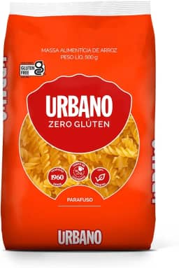 Urbano, Macarrão de Arroz, Parafuso, Zero Glúten - 500 g