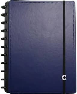 Caderno Inteligente, CIGD4099, Grande, Dark Blue, 215x280 mm, 80 Folhas