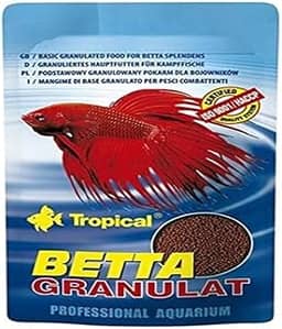 ZKMAGIC Ração Betta Granulat Sachê 5G Tropical Tropical Para Peixes
