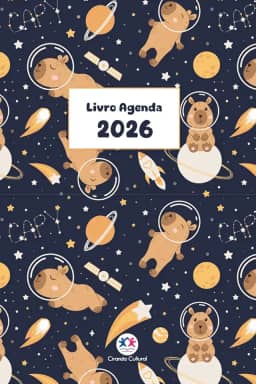 Livro Capivara - Agenda 2026