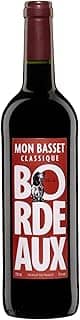 Vinho AOC Bourdeaux Mon Basset Classique 2019 Mon Basset Merlot 2019
