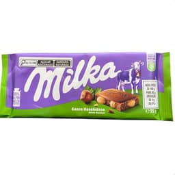 Chocolate Milka Whole Hazenuts 95g