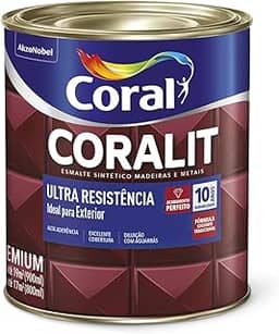 CORALIT ULTRA RESISTENCIA ALTO BRILHO BRANCO 900ML - CORAL