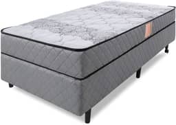 Cama Box Colchão Solteirão Firme Espuma D33 Antialérgico Certificado 97x203x51cm - BF Colchões