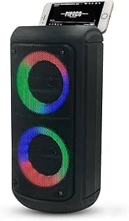 Caixa De Som Bluetooth Potente Caixinha De Som Musica Amplificada Led Portátil Usb Mp3 Caixa de Som Grande Graves Agudos Precisos Festas e Eventos