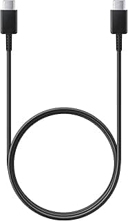 Samsung Cabo USB tipo C EP-DA705BBEGWW para USB tipo C, 1 m, 60 W, preto