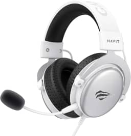 Fone De Ouvido Gamer Headset Havit H2015D Pc/Xbox/Ps4/Ps5 (Branco)