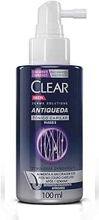 Clear Tônico Capilar Antiqueda Men Derma Solutions Spray 100Ml