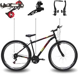 Bicicleta Aro 29 Bike Saidx Premium 21 Vel Quadro de Aço Carbono