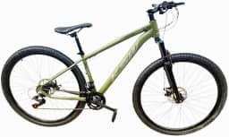 Bicicleta Aro 29 KSW XLT 21 Velocidades MTB Index Disco Mecânico Suspensão 80mm Unissex