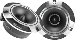 Timpano ST2 Chrome Slim Super Tweeter, 600 Watts 4 Ohm, 105 dB, 3.85" Cromado, Tweeters de Carro Profissional