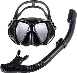 Mascara de Mergulho Profissional Kit de Mergulho com Snorkel Seco