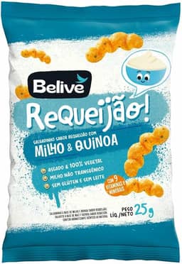 Belive Snacks De Requeijão 25g