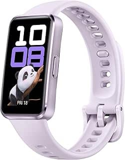 Smartwatch, HUAWEI Band 10, Corpo Elegante em Liga de Alumínio, Análise do Sono em Nível Profissional, Assistente de Bem-estar Emocional, Relógio Smartwatch Compatível com Android e iOS, Roxo