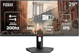 Monitor Gamer | Pichau | Nexus Wide 29 Pro | 29' IPS Ultrawide WFHD | 200Hz 1ms | HDMI/DP | PG-NXSW29PRO-BL01