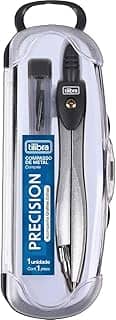 Tilibra - Compasso Escolar sem Tira-Linha Precision com Estojo