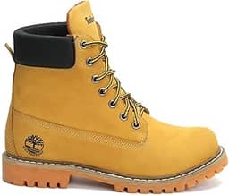Bota Timberland inch 7 Waterproof Masculino, couro hidrofugado (Amarelo, BR, Adulto, Numérico, 40)