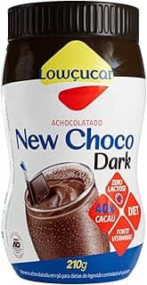 Lowcucar New Choco Dark - Pote 210G
