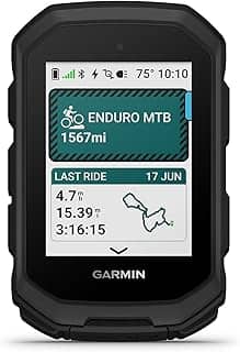 Garmin® Edge® MTB, computador de bicicleta com GPS robusto com mapas de trilha coloridos pré-carregados e rastreamento avançado de desempenho para ciclistas de montanha