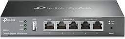 TP-Link ER605 | Roteador VPN com Fio Multi-WAN | Até 4 Portas WAN Gigabit | Roteador SPI Firewall SMB | Omada SDN Integrado | Equilíbrio de carga | Proteção contra raios | Proteção vitalícia limitada