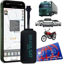 Rastreador Veicular Gps Bloqueador 4G Com Chip E Aplicativo Em Tempo Real Carro Moto Caminhao
