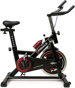 Bicicleta Ergométrica Spinning PedaloFit Pro - 20Kg Roda de Inércia, Ajuste de Intensidade e Monitor Digital para Exercícios em Casa ou Academia- Cardio Fitness e Emagrecimento