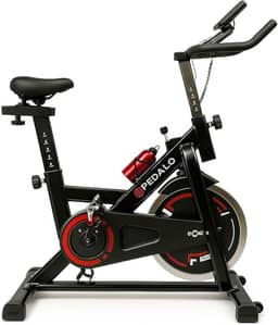 Bicicleta Ergométrica Spinning PedaloFit Pro - 20Kg Roda de Inércia, Ajuste de Intensidade e Monitor Digital para Exercícios em Casa ou Academia- Cardio Fitness e Emagrecimento