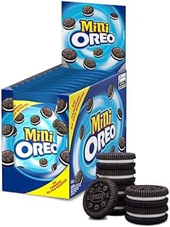 Oreo Biscoito Recheado Mini Original Display Com 10 Unidades De 35G