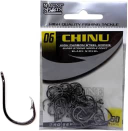 Anzol Marine Sports Chinu Black Nickel N. 06 Com 50