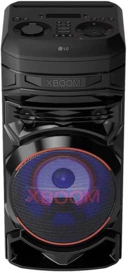 Caixa de Som LG Xboom RNC5 com Bluetooth Função DJ 200W Bivolt Preto RNC5.ABRALLK