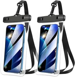 Kit 2 Capas Para Celular Universal A Prova D'Água Impermeável Até 6.5 Polegadas Ideal para Chuva Premium