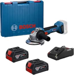 Bosch Esmerilhadeira a bateria Bosch GWS 18V-8, 11000rpm 2 baterias e maleta