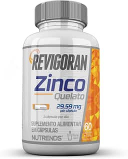 Nutrends Revigoran Zinco Quelato 60 Cáps