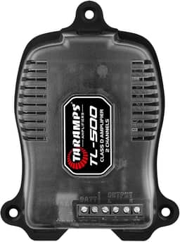 Módulo Taramps TL 500 2 ohms 90 W RMS 2 Canais Amplificador Som Automotivo