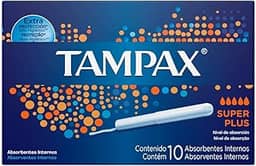 Absorvente Interno Tampax Super Plus - 10 unidades