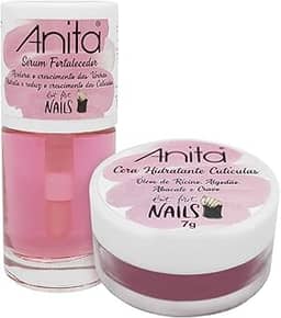 Kit Fortalecedor de unhas Anita + Serum e Cera hidratante, Anita