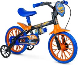 Nathor Bicicleta Infantil Aro 12 Hot Wheels