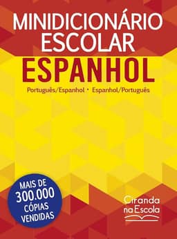 Ciranda Cultural Minidicionário escolar Espanhol (papel off-set): Português - Espanhol, Laranja