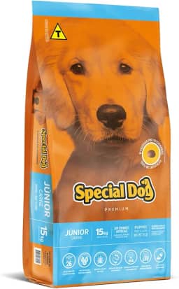 MANFRIM Ração Special Dog Premium Júnior Carne 15 Kg