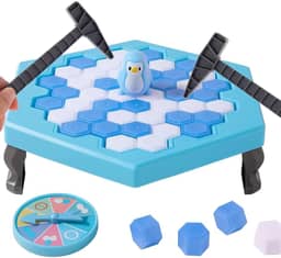 Jogo Quebra Gelo Do Pinguim Numa Fria Divertido Para Crianças Brinquedo Educativo Interativo Com Martelinhos