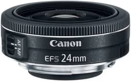 Canon EF-S 24mm f/2.8 STM Lente, Preta