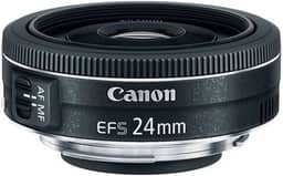 Canon EF-S 24mm f/2.8 STM Lente, Preta